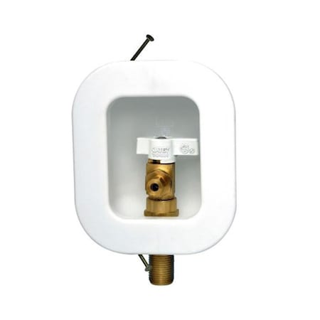 Oatey Ice Maker Box with Hammr Brass Ball Valve 39125